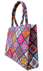 Rangoli Charm Canvas Tote Bag