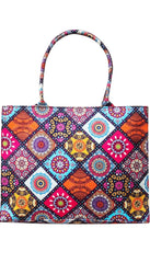 Rangoli Charm Canvas Tote Bag